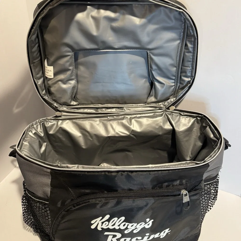 Kelloggs Racing Insulated Lunch Bag / Cooler Black‎